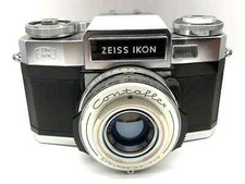 Zeiss Ikon Contaflex B 35mm SLR analog mit Tessar 2.8/50 Synchro Compur Body