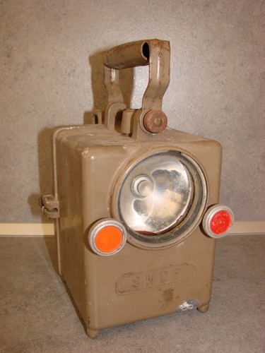 Alte eisenbahnlampe laterne - alte,
