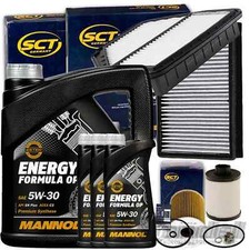 FILTERSET + MANNOL 5W30 ÖL
