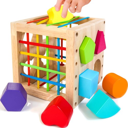 Holz montessori sortierspiel - montessori, 1