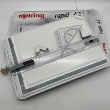 rOtring Rapid A3 Zeichenplatte | Professioneller Zeichenbrett mit Lineal