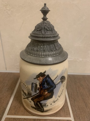 Motiv bierkrug jugendstil - bierkrug,