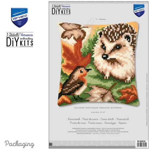 Vervaco kreuzstich kissen set - vervaco, kreuzstich-kissen-set