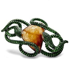 VINTAGE 750er WEIßGOLD