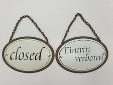 Blechschild Türschild Schild