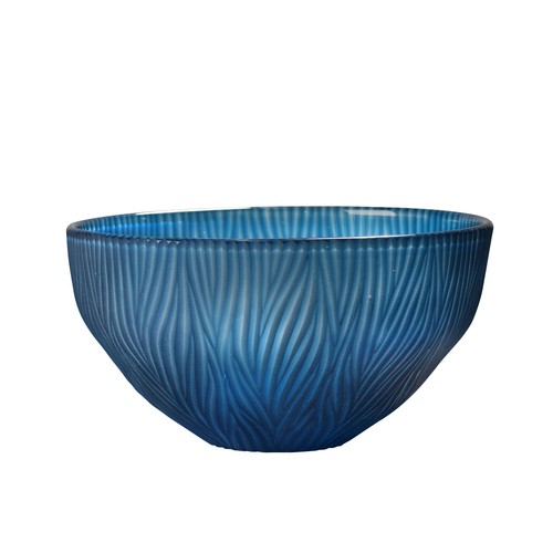 Glasschale blau obstschale - glasschale,
