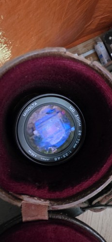 Minolta zoom objektiv - md,