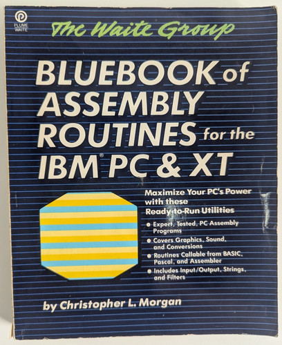 Bluebook assembly routines - bluebook,