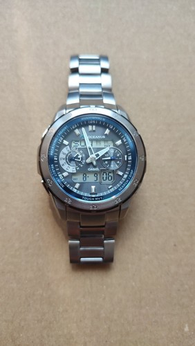 Casio oceanus ocw t400 - oceanus, ocw-t400