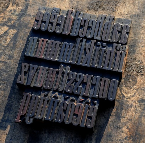 Konvolut holzlettern - konvolut,