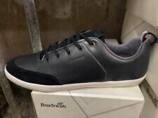Boxfresh Castel CH Leder leather E-15126 Neu Gr:46 Sneaker Schuhe Schwarz black