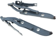 2 Scharniere Heckklappe BMW E46 316i - 330xd + M3 Limousine + Coupé  stahlblau