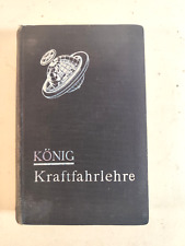König Kraftfahrtlehre 1938