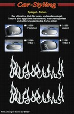 Aufkleber Spiegel- und