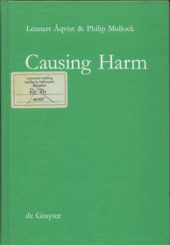 Causing harm logico legal - causing, logico-legal