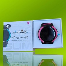 Smartwatch Kinder 4G mit Videoanruf, SOS, Chat & Stoppuhr - Savefamily Slim