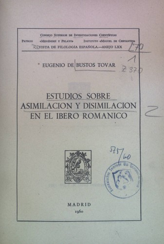 Estudios sobre asimilacion - estudios,