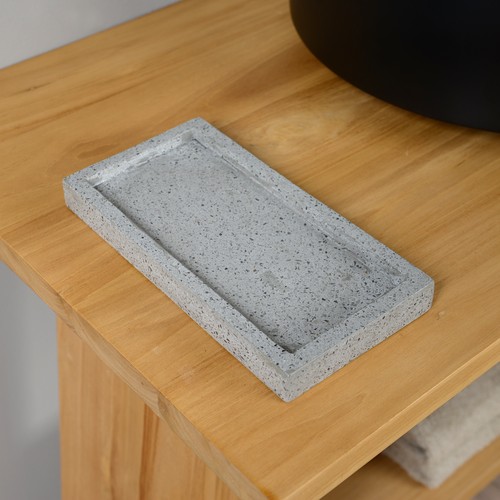 Terrazzo tablett ablage - terrazzo,