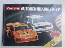 Carrera Autorennbahn Bauanleitung/Katalog 78/79