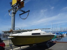 Segelboot Wegu Jolle Happy Sailing Star inkl. Trailer