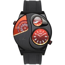 Storm London Navitrek - Rubber Slate Red 47538/SL/R Herrenuhr Armbanduhr