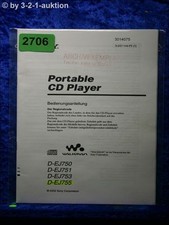 Sony Bedienungsanleitung D