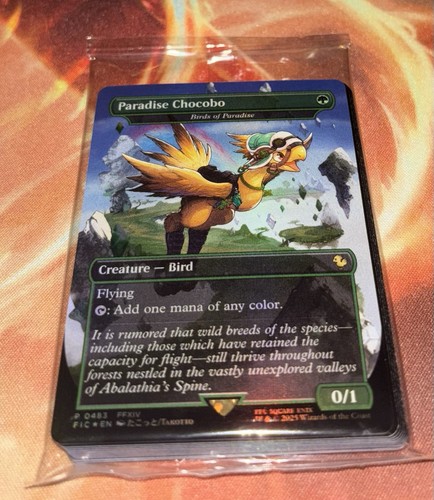 Neu paradise chocobo birds - paradise,