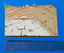 WHITE STAR LINE OLYMPIC 6" RAUCHERZIMMER SPERRHOLZ DECKE STOPPFEIFE ABGESCHNITTEN #6