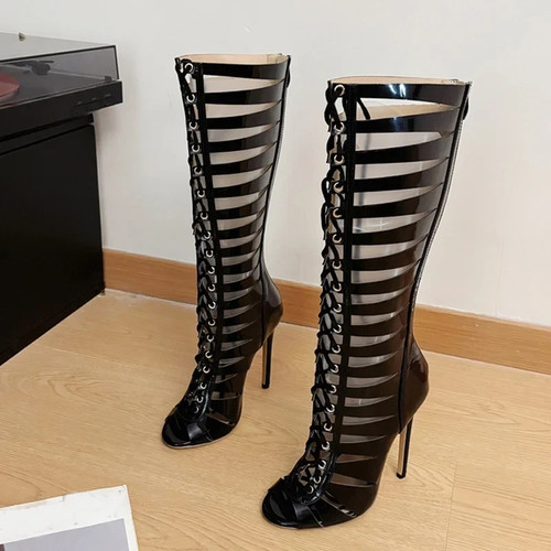 Damen kniehohe stiefel mit - stiefel,