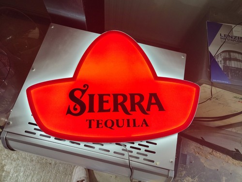 Sierra tequila leuchtreklame - sierra,