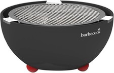 Barbecook Joya Holzkohlegrill Tischgrill für Balkon & Camping, Schwarz