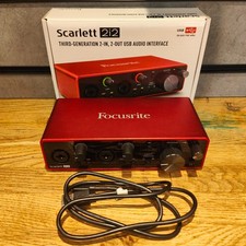 Focusrite Scarlett 2i2 2x2 3