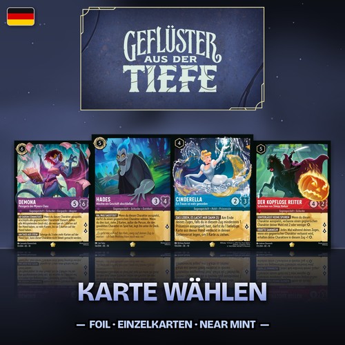 Disney lorcana geflüster aus - disney,
