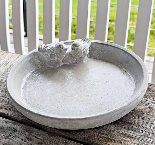 Vogeltränke vogelbad beton - vogeltränke,
