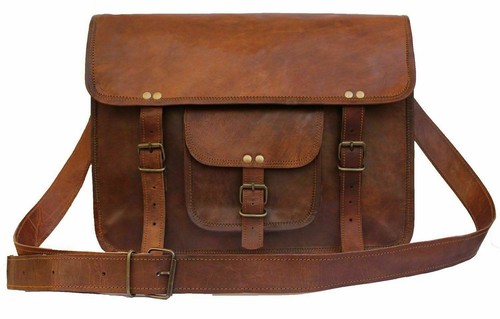Leder aktentasche - leder,