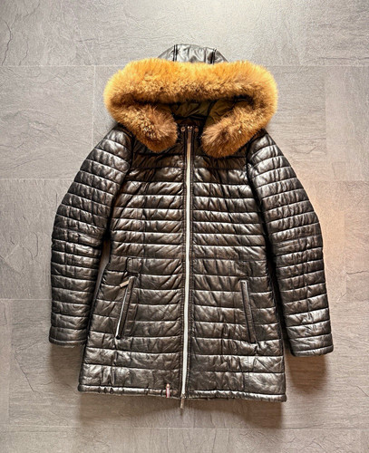 Oakwood damen leder steppjacke - damen,