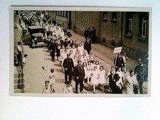 wohl Alzey, Festumzug, viele Gruppen, Feuerwehr, KfZ-Kennzeichen VS-11253, Foto 