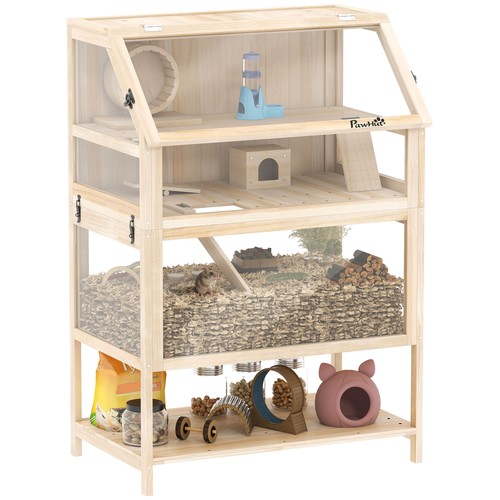 Hamsterkäfig aus holz - hamsterkäfig,