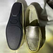 Damen Leder  Schuhe Mokassin