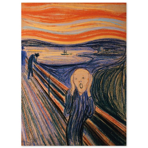 Edvard munch der schrei - munch,,