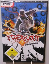 Freak Out Extreme Freeride PC Spiel Software DVD-ROM Schnee Top Tricks Ski #T390