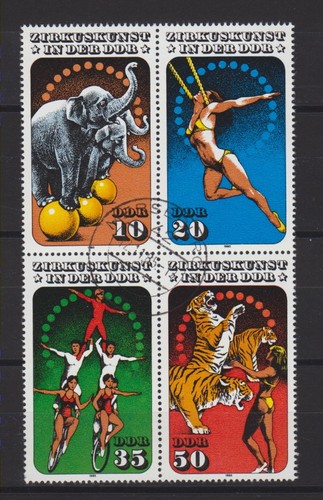 Ddr 2983 2986 zirkuskunst - 2983-2986:,
