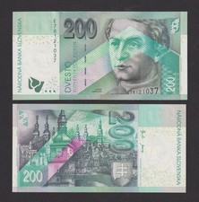 UNC Slowakei 200 Dvesto Korun