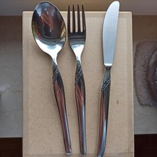 Silberbesteck 100 je 1 Messer, Gabel, Löffel