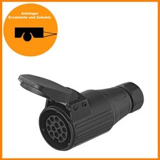 13 polige Steckdose - 12V - Kunststoff - Anhänger - PKW - 13 polige Kupplung