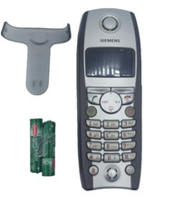 Siemens Gigaset S1 Colour Mobilteil Handteil Telefon Gürtelclip gebr. Akkus N1