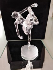 Swarovski Ballerina  Kristall Figur & Kristall Spiegel  Set - wie Neu- mit OVP
