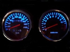 Suzuki GS 500 / 500 E Tacho beleuchtung in blau 