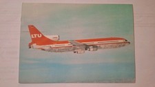 AK Airliner Postcard Flugzeug LTU Lockheed L-1011 TriStar