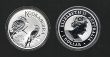 Australien 1 Unze Silber Kookaburra 2023 Stempelglanz